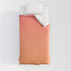097 Sherbet Shandy Duvet Cover
