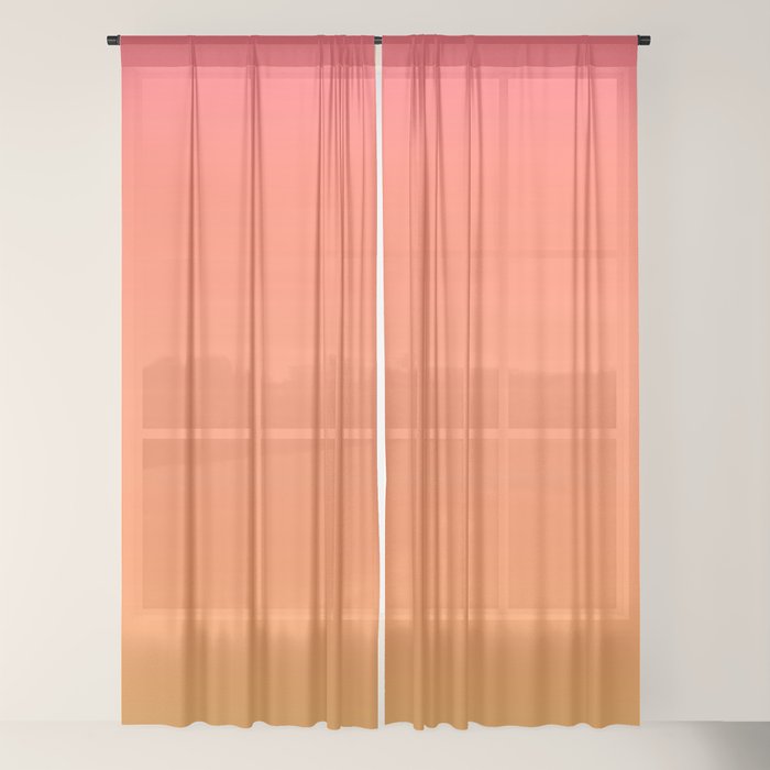 097 Sherbet Shandy Window Curtain