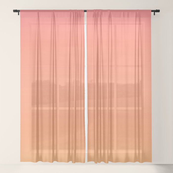 097 Sherbet Shandy Window Curtain