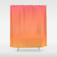097 Sherbet Shandy Shower Curtain