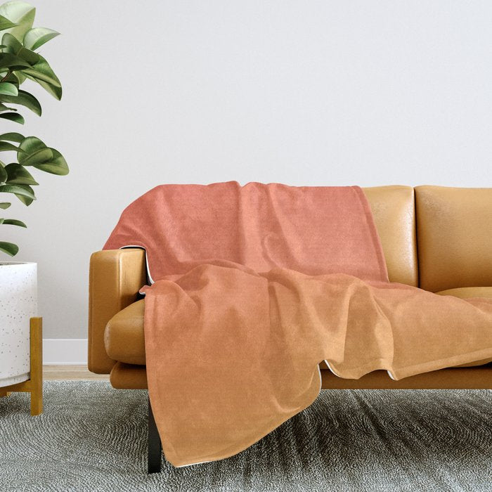 097 Sherbet Shandy Throw Blanket