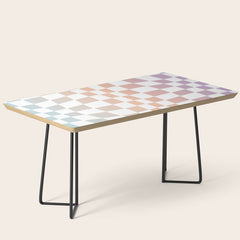 2014 gradient checked warp Coffee Table