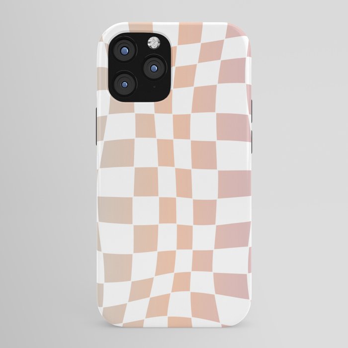 2014 gradient checked warp iPhone Case