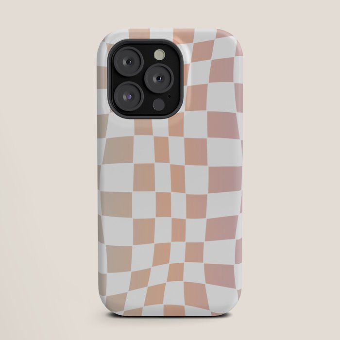 2014 gradient checked warp iPhone Case