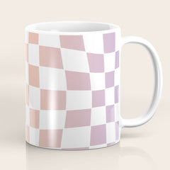 2014 gradient checked warp Coffee Mug