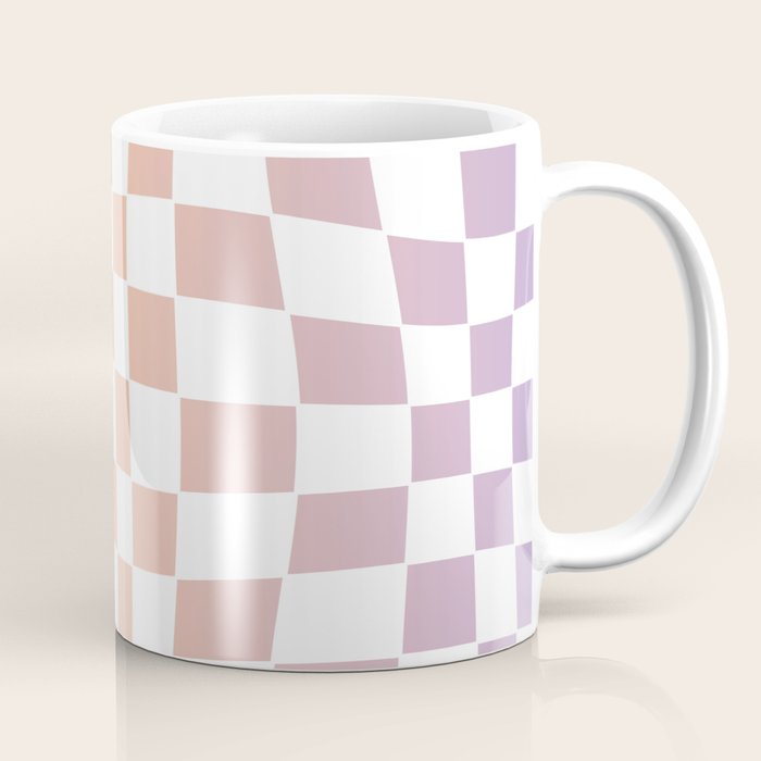 2014 gradient checked warp Coffee Mug