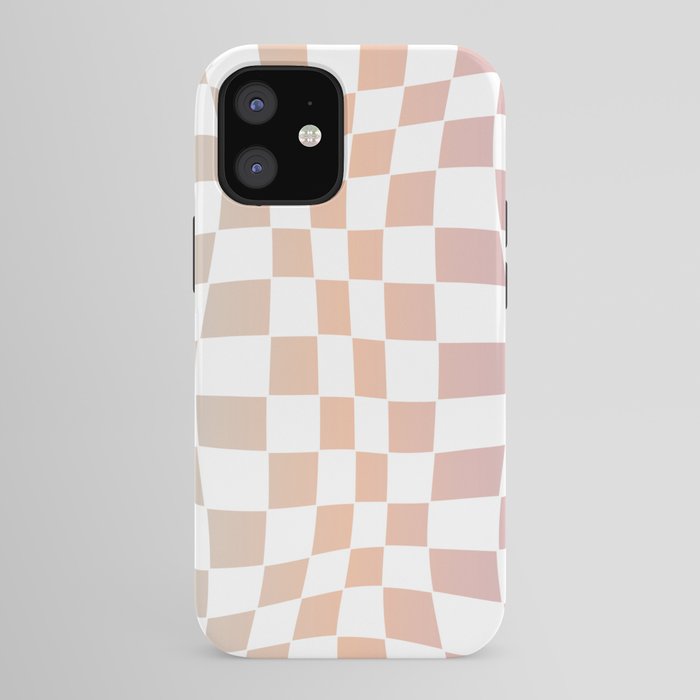 2014 gradient checked warp iPhone Case