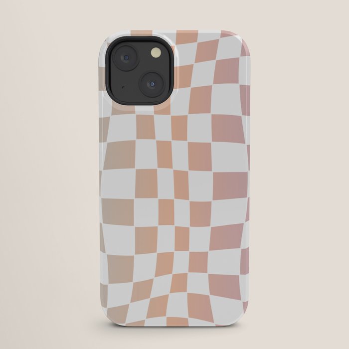 2014 gradient checked warp iPhone Case
