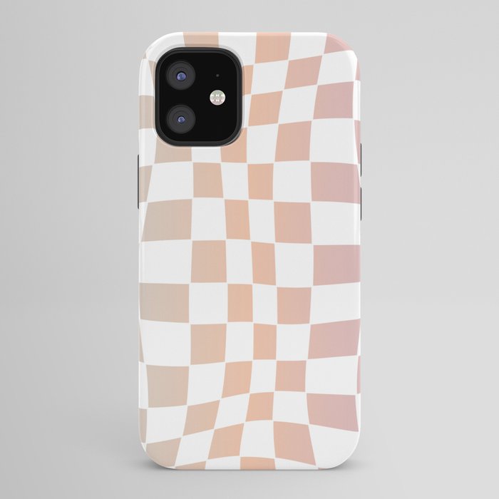 2014 gradient checked warp iPhone Case