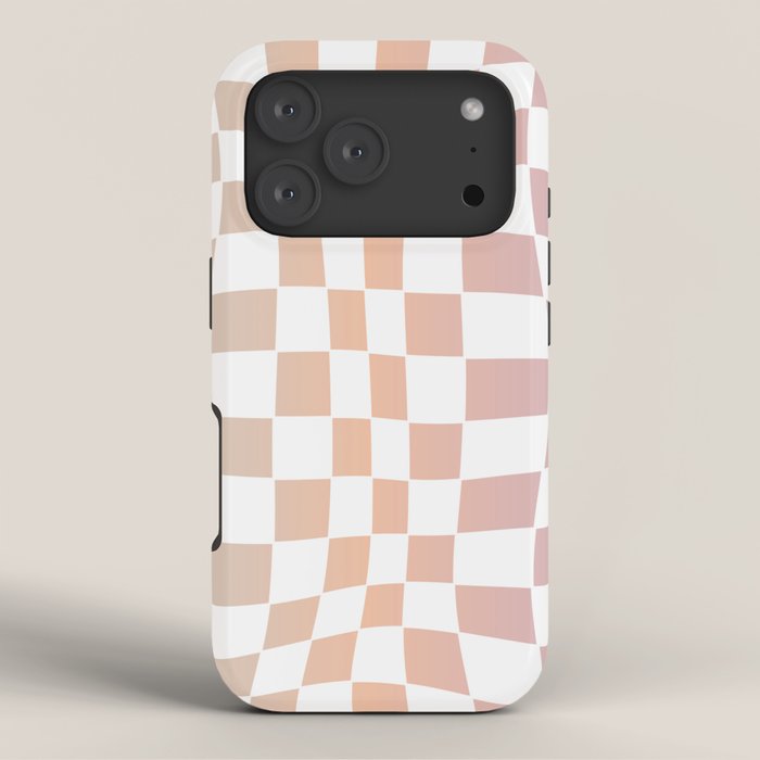 2014 gradient checked warp iPhone Case