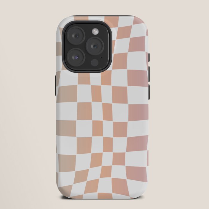 2014 gradient checked warp iPhone Case
