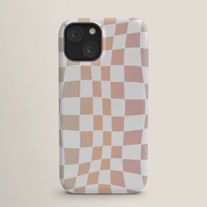 2014 gradient checked warp iPhone Case