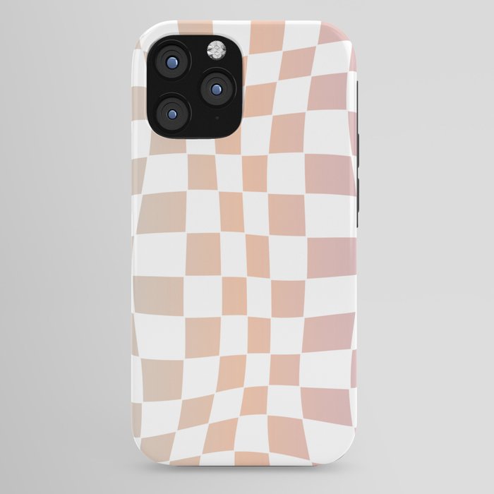 2014 gradient checked warp iPhone Case