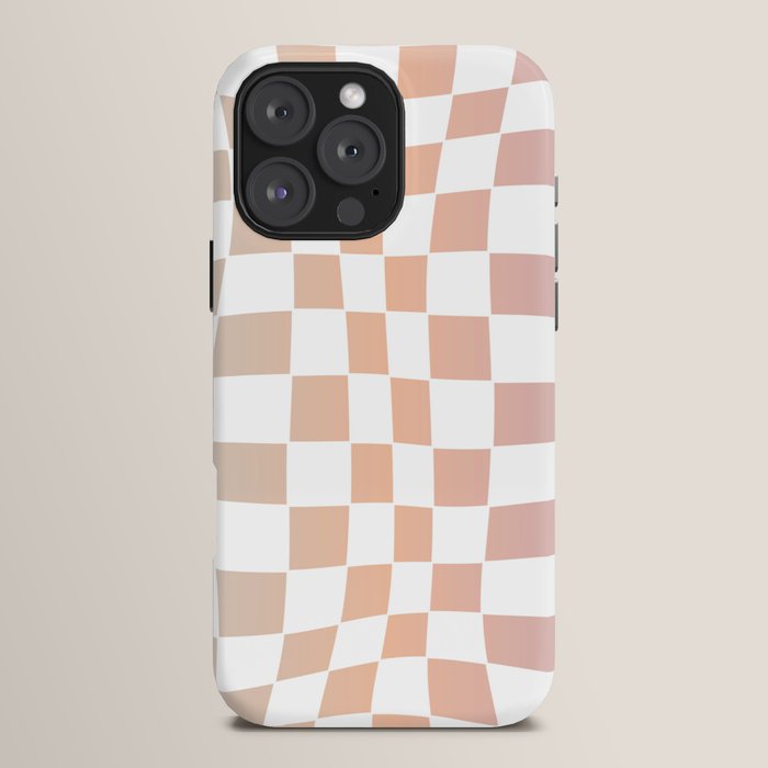2014 gradient checked warp iPhone Case