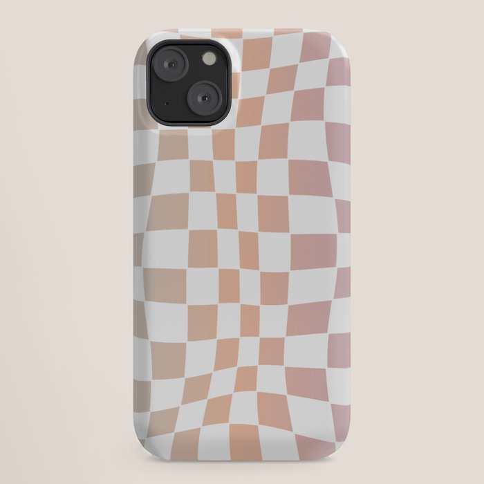 2014 gradient checked warp iPhone Case