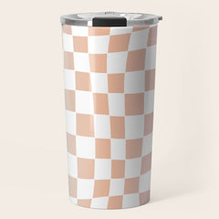 2014 gradient checked warp Travel Mug