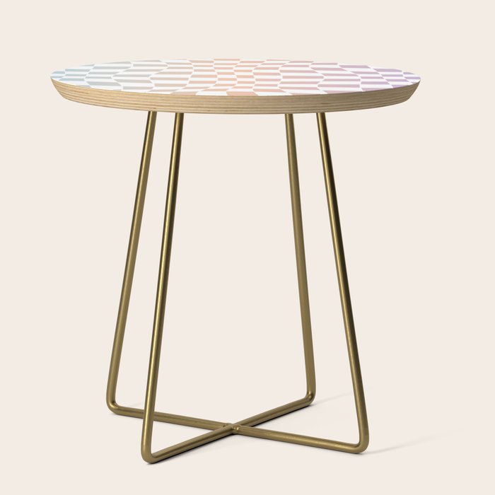 2014 gradient checked warp Side Table