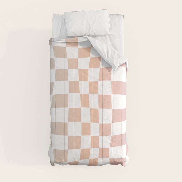 2014 gradient checked warp Comforter