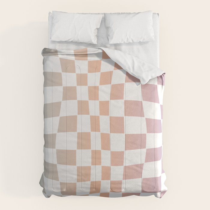 2014 gradient checked warp Comforter