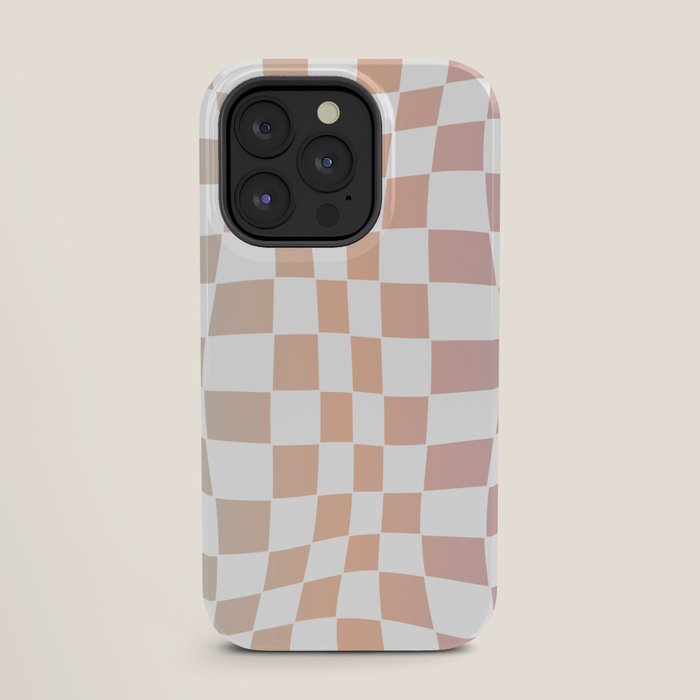 2014 gradient checked warp iPhone Case