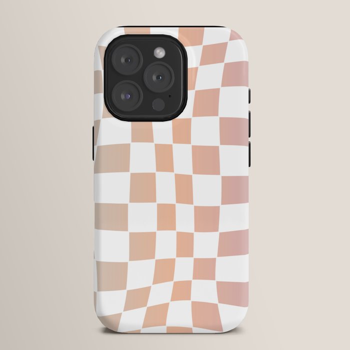 2014 gradient checked warp iPhone Case