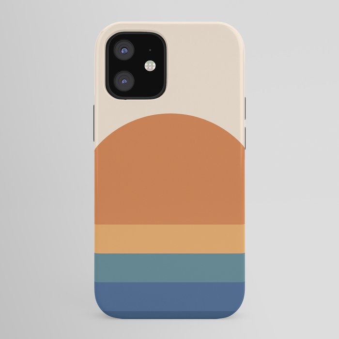 70's Retro Sunset iPhone Case