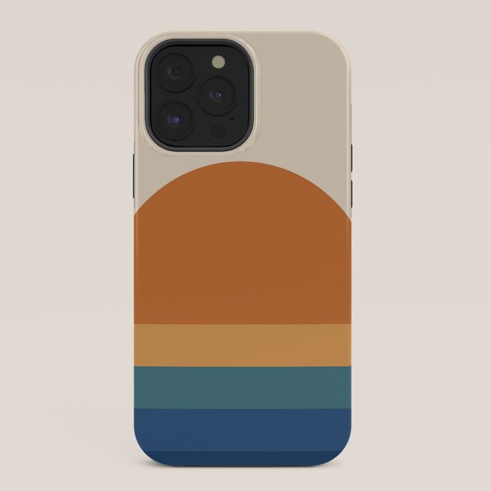 70's Retro Sunset iPhone Case