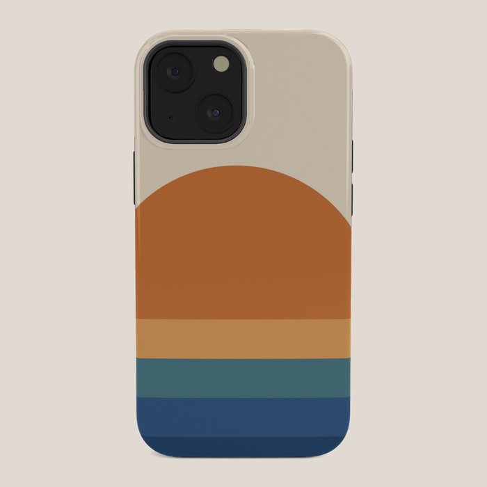 70's Retro Sunset iPhone Case