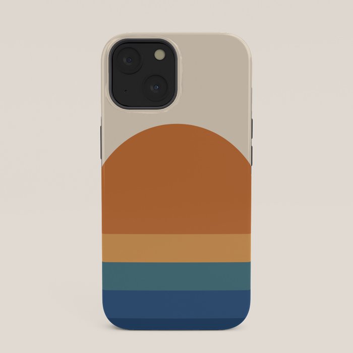 70's Retro Sunset iPhone Case