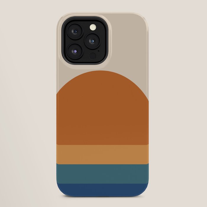 70's Retro Sunset iPhone Case