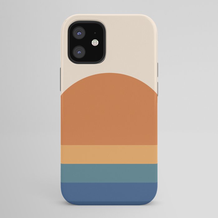 70's Retro Sunset iPhone Case