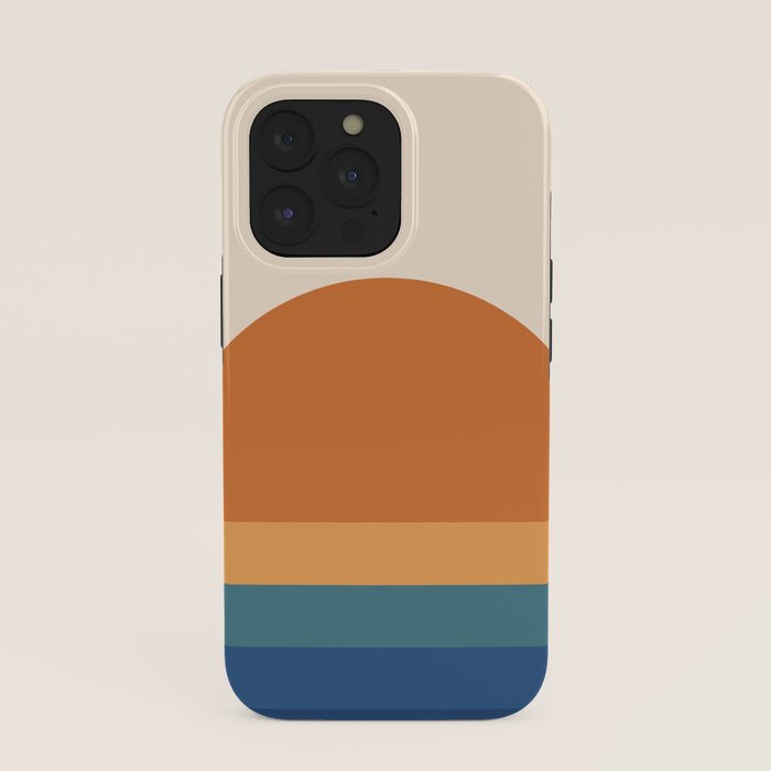 70's Retro Sunset iPhone Case