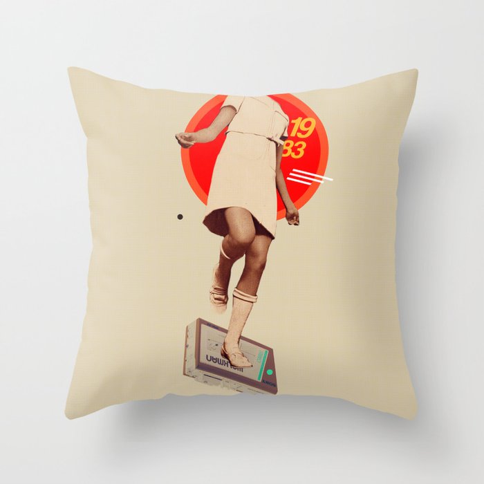 1983 Throw Pillow