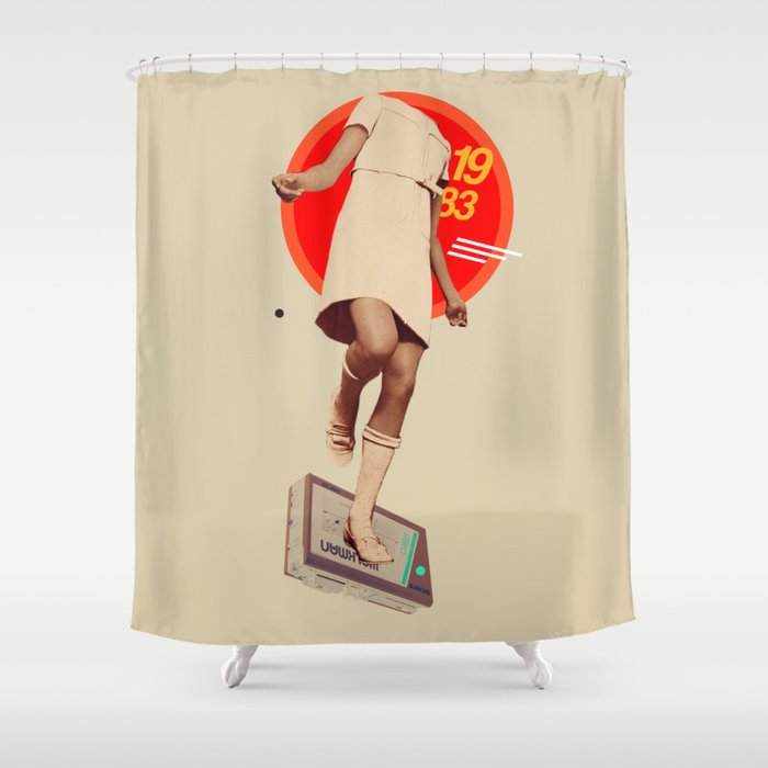 1983 Shower Curtain