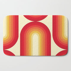 70s Retro Sun Bath Mat