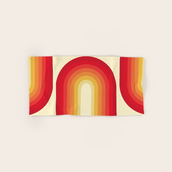 70s Retro Sun Bath Towel