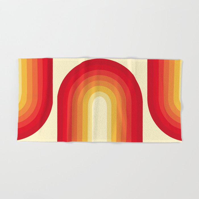 70s Retro Sun Bath Towel