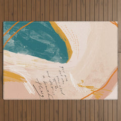 "Transformation: You Are Not Who You Used To Be, And That Is A Beautiful Thing." Outdoor Rug