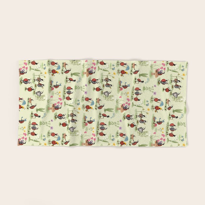 A Ladybug Life Bath Towel