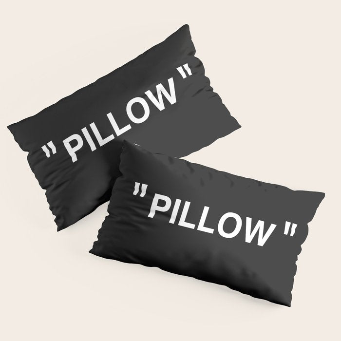 " Art " (Negative) Pillow Sham