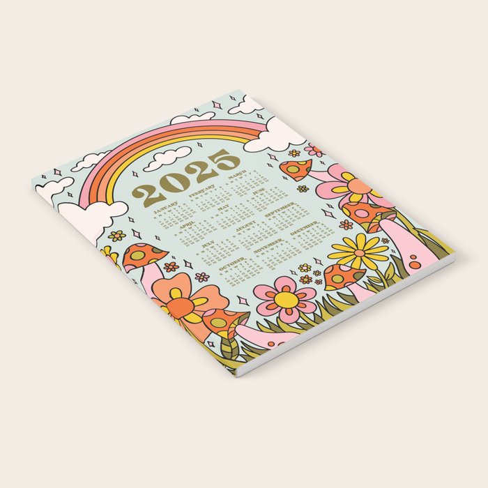2025 Calendar Notebook