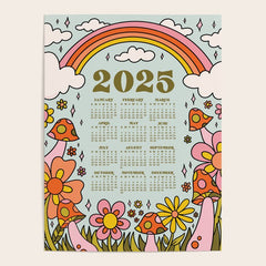 2025 Calendar Poster