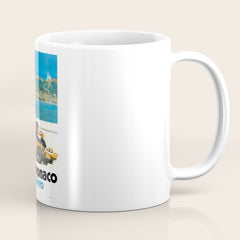 1970 MONACO Grand Prix Racing Poster Coffee Mug