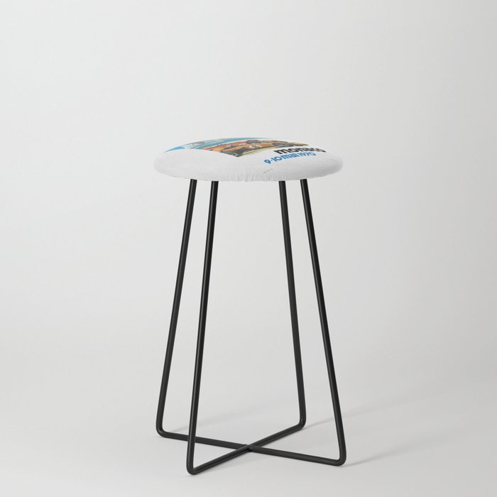1970 MONACO Grand Prix Racing Poster Stool