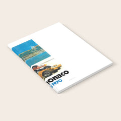 1970 MONACO Grand Prix Racing Poster Notebook