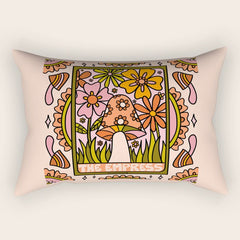 4. The Empress Mushroom Rectangular Pillow
