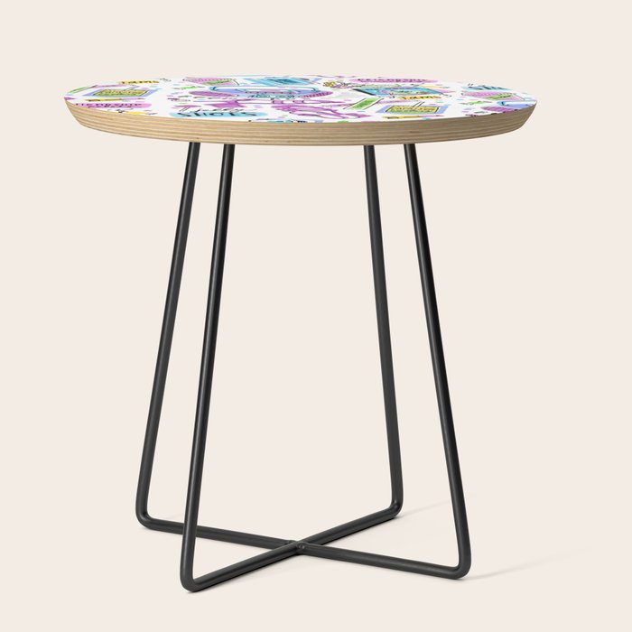 90s Summer  Side Table