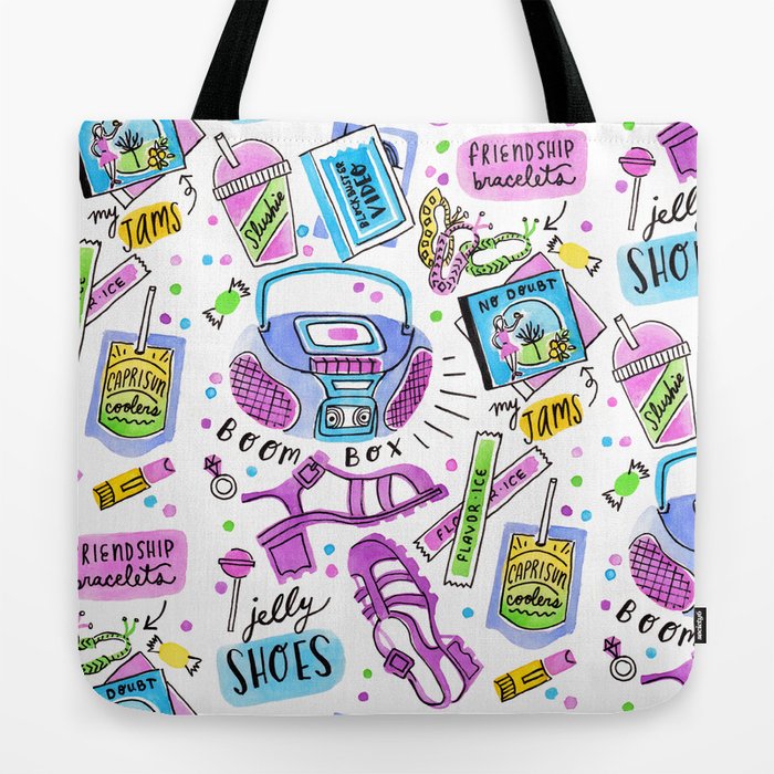 90s Summer  Tote Bag