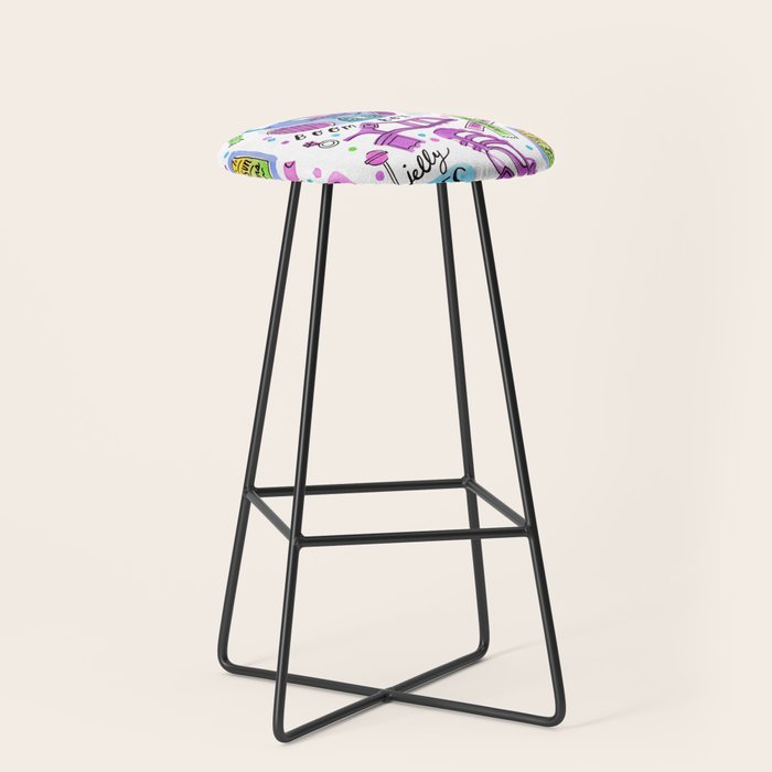 90s Summer  Stool