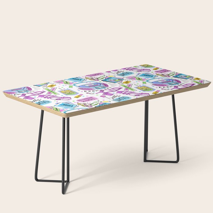 90s Summer  Coffee Table